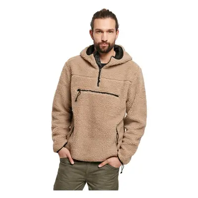 Brandit Teddyfleece Worker Pullover Jacket camel