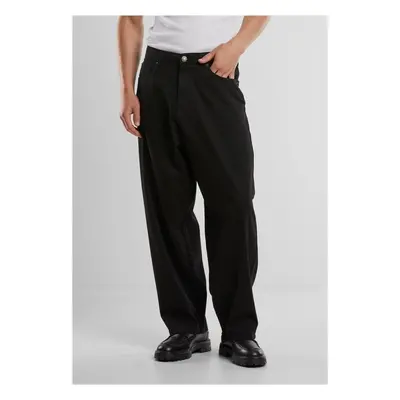 Urban Classics Tapered Twill Baggy Pants black