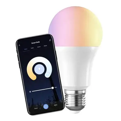 LED Smart Okos WiFi izzó 9W RGB, CCT 820 lm