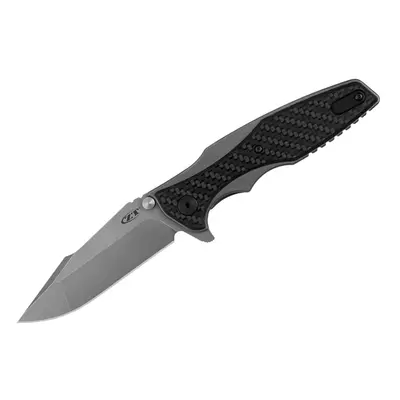 Zero Tolerance 0393GLCF Hinderer Frame Lock CPM-20CV, Glow Carbon Fiber