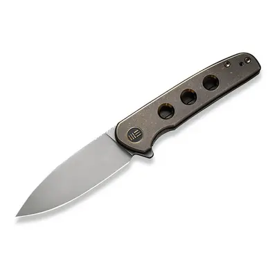 We Knife Shakan WE20052B-2 Bronze Titanium CPM20CV kés