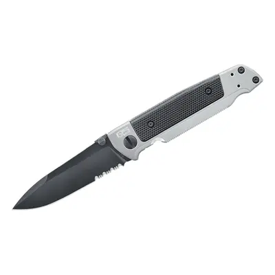 Walther Q5 Steel Frame Folder Black Serrated kés