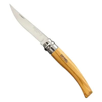 Opinel VRI N°08 Inox Slim olajfa kés