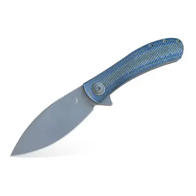 Trollsky Knives Mandu Blue Micarta MT004