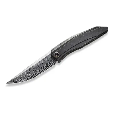 We Knife Cybernetic WE22033-DS1 Titanium Damasteel kés