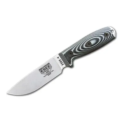 ESEE 4 4P35V-002 S35VN, Gray G10 Handle, Black Sheath