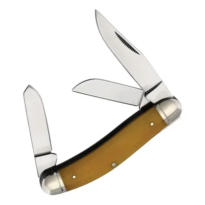 : Cold Steel Gentleman´s Stockman Yellow Bone kés