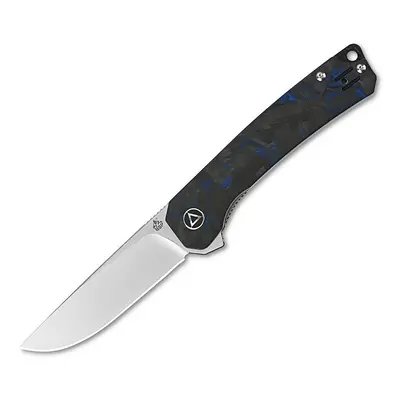 QSP Osprey QS139-G1 Carbon Fiber G10 Black & Blue kés