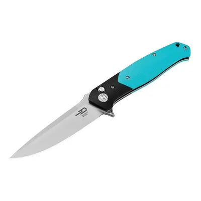 Bestech Swordfish Button Lock Black & Tiffany Blue BG62F