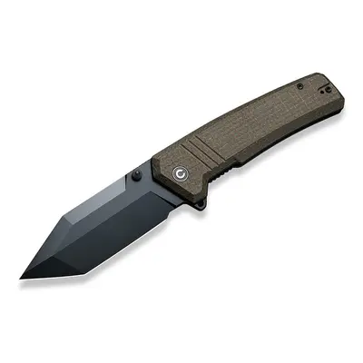 Civivi Bhaltair C23024-3 Green Burlap Micarta kés