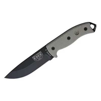 ESEE 5 1095 OD Green Micarta, Black Sheath