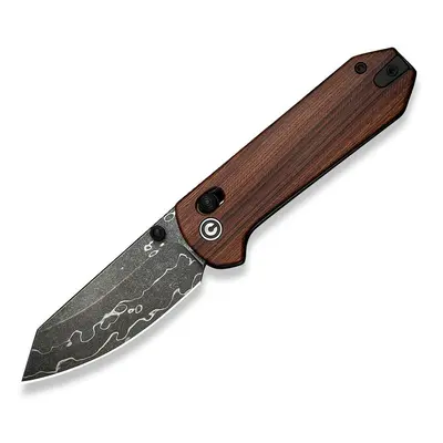 Civivi Yonder C23073B-DS1 Guibourtia Wood Damascus