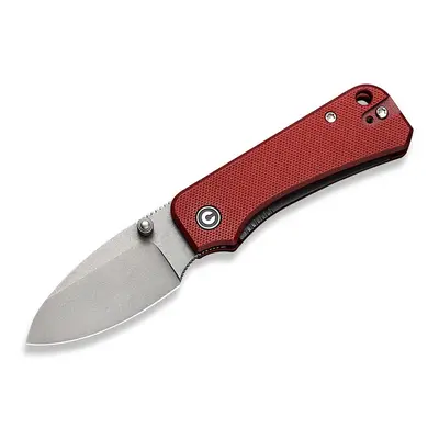 Civivi Baby Banter C19068S-6 Burgundy G10 Nitro-V Gray