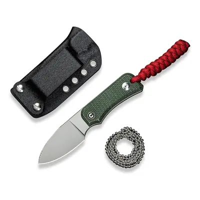 Civivi Baby Banter Fixed Blade C23045-2 Green Micarta Nitro-V