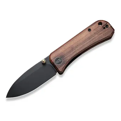 We Knife Banter 2004K Wood CPM S35VN