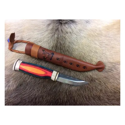 Wood Jewel Revontuli Puukko - Northern Lights Knife