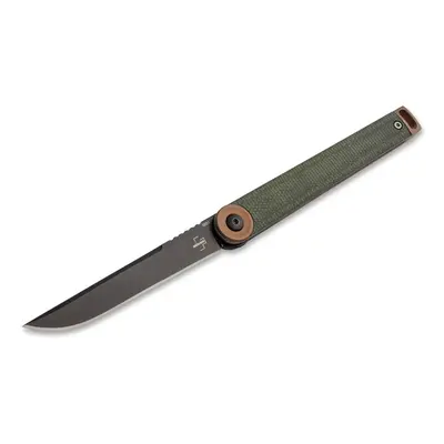 Böker Plus Kaizen Green Canvas Micarta kés