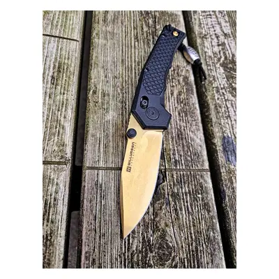 Willumsen Zero7 Black N Gold kés