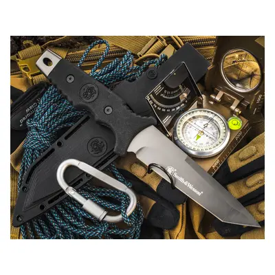 Smith & Wesson Fixed Special Ops Tanto Plain SW7 kés