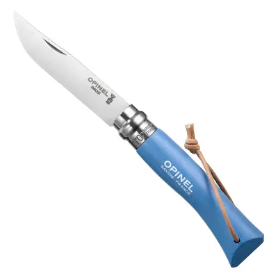 Opinel VRI N°07 Inox Adventurer kék kés