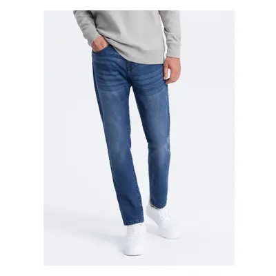 Férfi denim nadrág SLIM FIT kék