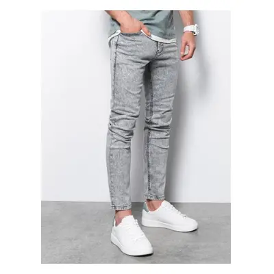 Férfi SKINNY FIT farmer szürke