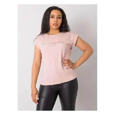 Női plus size blúz ATRI pink