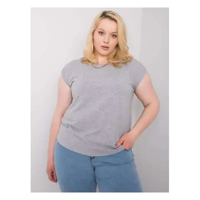 Női plus size blúz PENNY szürke