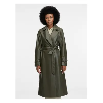 Khaki színű női trench coat