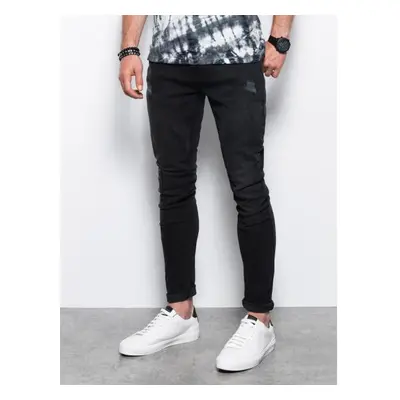 Férfi farmer SKINNY FIT fekete