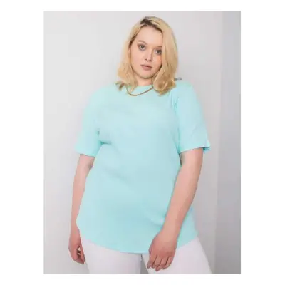 Női plus size blúz STELLA menta