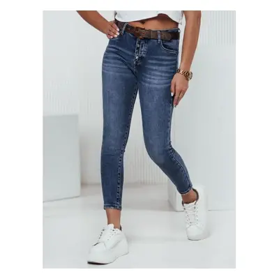 Női BUTTONFIT skinny farmernadrág nadrág kék