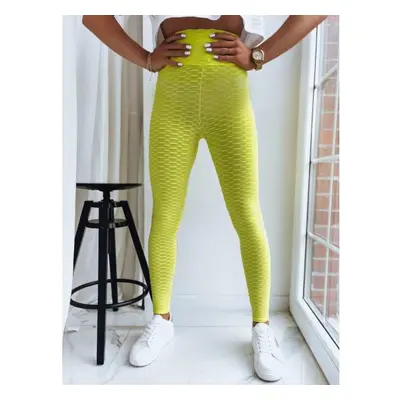 Női leggings HEALTHKICK sárga