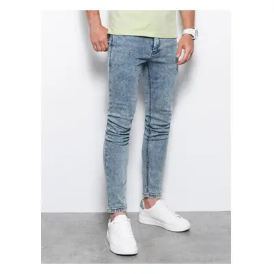 Férfi SKINNY FIT farmer világoskék