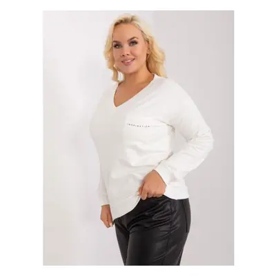 Női plus size blúz SKY ekrü