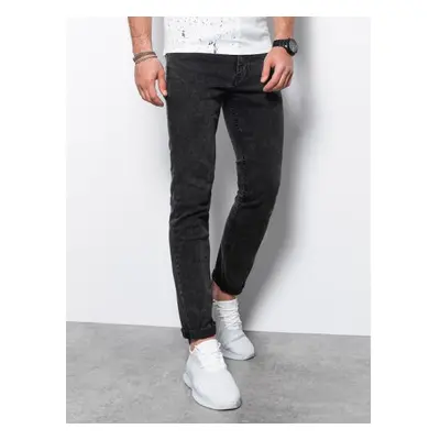 Férfi farmer SKINNY FIT fekete