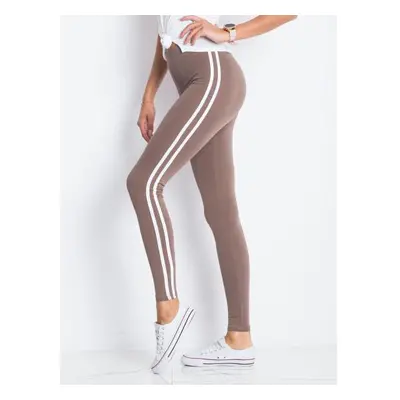 Női leggings Buzz barna