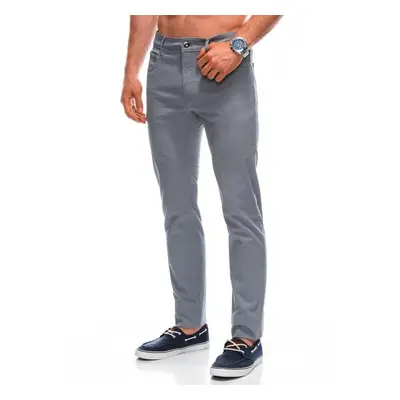 Férfi chino nadrág P1358 szürke