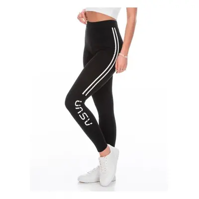 Női leggings PLR250 fekete