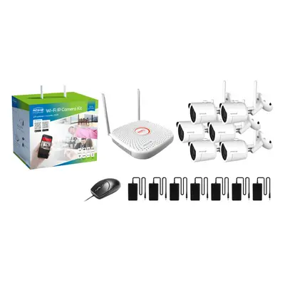 Amiko WiFi Kit 6900 - 6 kamerás WiFi videórendszer rögzítővel