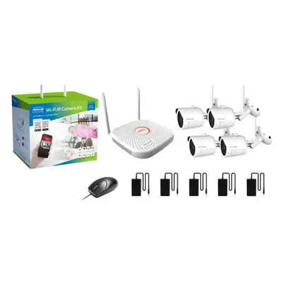 Amiko WiFi Kit 4900 - 4 kamerás WIFI videórendszer rögzítővel