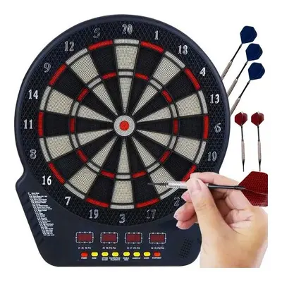 Elektronikus darts tábla digitális eredményjelzővel, 6 db nyíllal, 24 db dartsheggyel, hálózati 