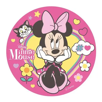 Minnie Mouse tortaostya – Gondolkodó figura