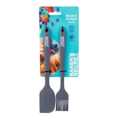 Baker's Secret 2 darabos szilikon ecset és spatula