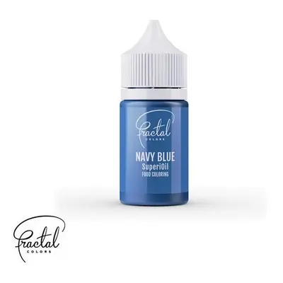 Navy blue Fractal SuperiOil olajbázisú ételfesték 30 g