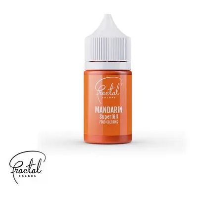 Mandarin Fractal SuperiOil olajbázisú ételfesték 30 g