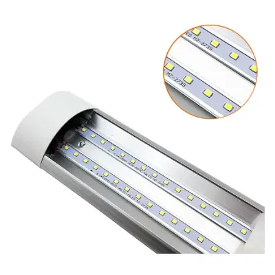 90 cm dupla soros LED fénycső armatúrával 48W (BBL)