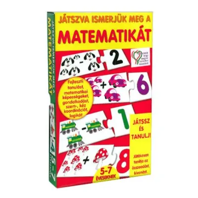 Játszva ismerjük meg a matematikát - oktató, logikai játék (BBJ)