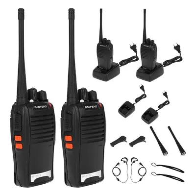 2 darabos Baofeng Walkie Talkie szett zseblámpával, fülhallgatóval – Baofeng BF-777S