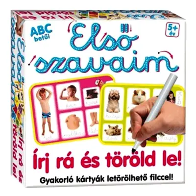 Első szavaim-írj rá és töröld le-fejlesztő kártyák (BBJ)